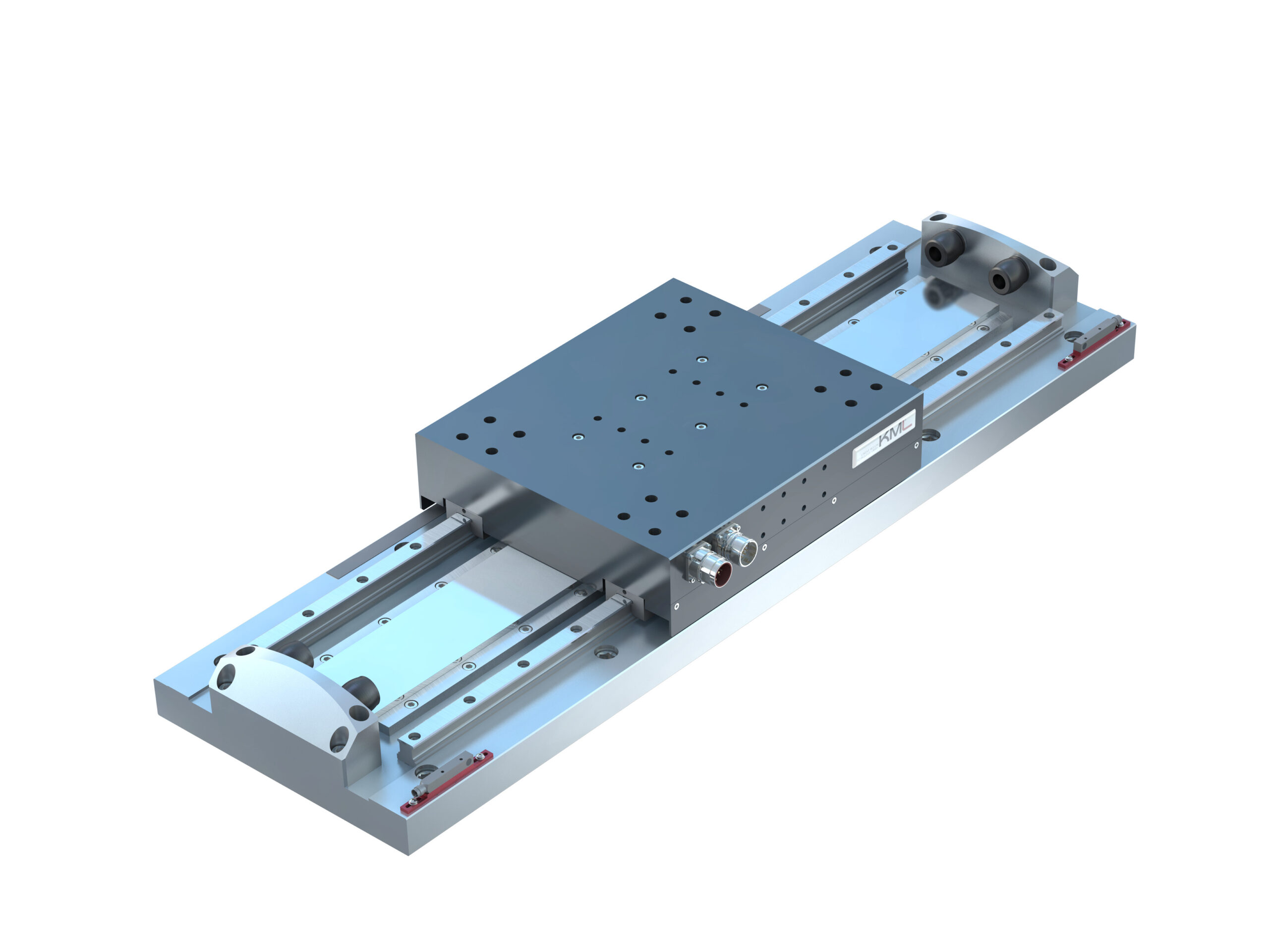 Bild von einem Linearmotorantrieb Serie LMS E der Firma KML Linear Motion Technology GmbH - Teil von Aalberts / part of the Dutch Aalberts Group